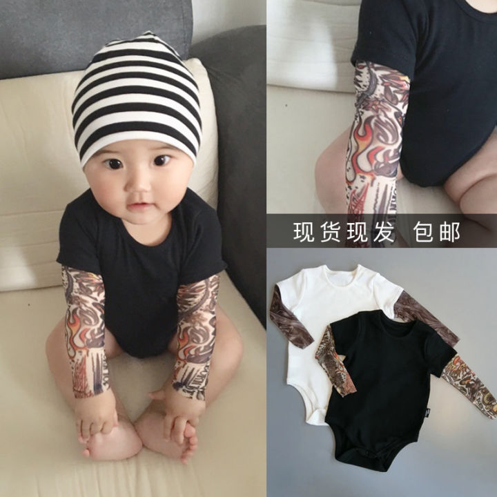 Găng bao tay hình Xăm 3D giả Tattoo nghệ thuật CAO CẤP Nam Nữ dài chống  nắng tia UV - CN0V0 - Găng tay | ThờiTrangNữ.vn
