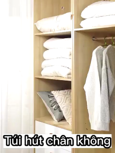 Túi Hút Chân Không Ép Quần Áo Chăn Gối Đáng Yêu Thiết Kế Hoạt Hình Chịu Lực Mạnh Không Xẹp Khí