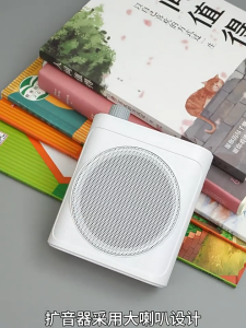 Portable Voice Amplifier With Bluetooth & Lavalier Microphone Mini Wireless Microphones Speaker for Teacher