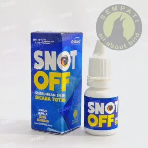 SEMPATI Snot Off Orbird Obat Burung Sakit Mata Katarak Berlendir Mata Bengkak Untuk Burung Lovebird Kenari Kacer Murai Pleci Kolibri Cucak Pentet Anis Jalak Perkutut Dll SNOTOFF