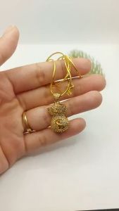 [ TCH ] Dây chuyền nữ mạ vàng kiểu túi tiền ( 01 dây + 01 mặt ) mẫu 02.290123  - Bao hoàn tiền trong vòng 07 ngày