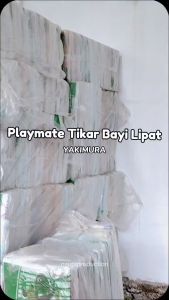 Playmat Lipat Karpet Lipat Matras Bayi 180x200cm tebal 6mm bila dilipat Tikar Lipat Anak Bayi COD