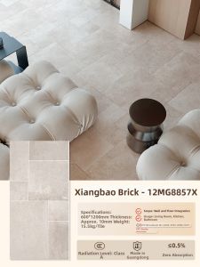 BEIQIVI | Retro Stone Imitation Anti-slip Tiles 600x600mm