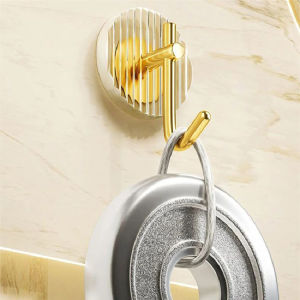 1/4Pcs Acrylic Door Wall Hangers Hooks Strong Wall Hook Self Adhesive Hooks For Bathroom Walls