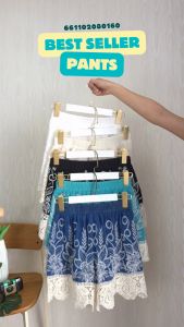 กางเกงลูกไม้ขาสั้น กางเกงไปทะเล กางเกงขาสั้นผู้หญิง by tropicalwear