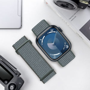 For Smart Watch Strap 49mm 45mm 41mm 44mm 40mm 42mm 38mm iWatch Nylon Strap Velcro Official Sport Loop for iWatch Ultra Series 8 Series 7 6 5 4 3 2 1 Series SE2 SE
