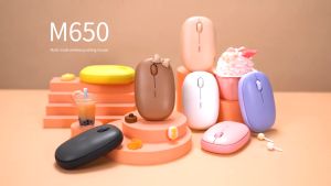 Rapoo Silent Multimode 2.4G Wireless 3.0/4.0 Bluetooth Mouse M650