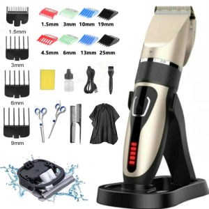 พิ่มพร้อมส่ง 24ชม ระดับช่างตัดผมมืออาชีพ เซ็ตตัดผมชาย ปัตตาเลี่ยนไร้สาย ผู้ชาย ที่ตัดผมไฟฟ้า แบตตาเลี่ยน คุณภาพดี รับประกัน รับประกัน3ปี COD