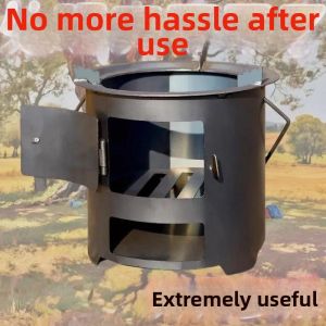 MUDIAN | Multi-functional Charcoal Grill for Heating and Cooking