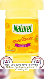 Naturel Sunflower Vitamin E Cooking Oil 3L