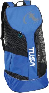 TUSA Large Capacity Scuba Diving Equipment Bag Outdoor Luggage Backpack Fins Storage Net Bag Frog Shoes Bag 81L Durable