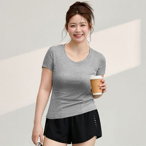 Slim Fit Womens T-Shirts for Sports and Training Summer New Arrival