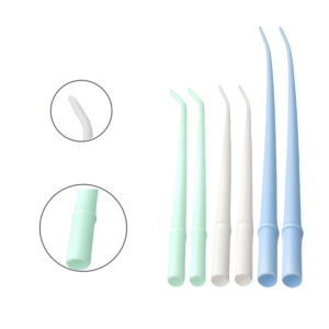 Dentistry Suction Tube Odontologia - Plastic Curved Tips Surgical Aspirator with Strong Suction Dental Saliva Ejector (25pcs/pac
