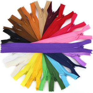 10pcs 15cm 20cm 35cm 45cm 50cm 60cm 65cm Invisible Zippers Nylon Coil Zipper Tailor For Handcraft Sewing Cloth Accessorie