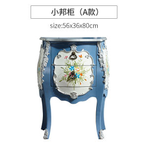 American Style Vintage Solid Wood Hall Storage Sofa Side Table Small Corner Table TV Cabinet Side Table Small Cabinet