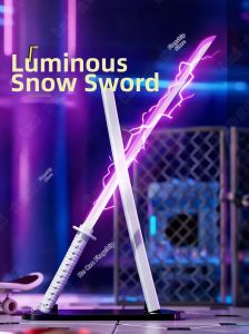 HECAN | Light-up Color-changing Smoke Effect Toy Sword