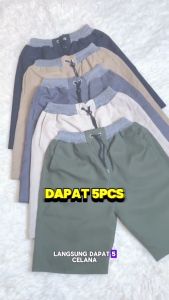 Paket Murah Dapatkan 5 PCS Celana Chinos Pendek Keren