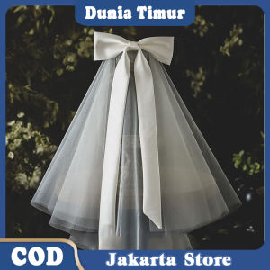 Perlengkapan Wedding: Aksesori Pernikahan & Kerudung Pengantin Putih