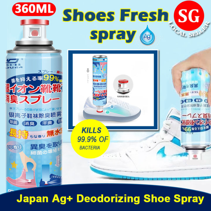 🇸🇬【SG stock】Shoe Spray Shoes Deodorant Spray Silver Ion Japan Ag+