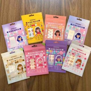 Miếng Dán Mụn Nhiều Màu Sắc Dododots Acne Patch Manja Cat Hình Mèo Con 20 Miếng