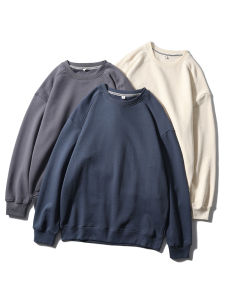 Áo Nỉ Dày Dặn Phong Cách Mỹ Cổ Điển Dành Cho Nam Mùa Thu Đông Mới Về Áo Khoác Ngoài Thường Ngày Bằng Cotton 100% Có Khóa Kéo Tròn