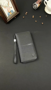 MENSPE Mens Long Wallet Soft PU Long Wallet Multi-Functional Wallet Large Capacity Purse Multi-Card Position ID Credit Cards Holders Coin Pouch PU Leather Coin Bag Business Wallets