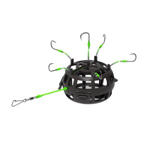 Ewitgo | Bottom Reversal Groundbait Cage Hook for Carp Fishing