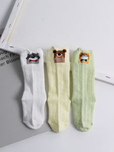 Baby Long Tube Socks Breathable Mesh Anti-Mosquito Comfortable Spring Summer Childrens Leggings Non-Restrictive Infant Socks