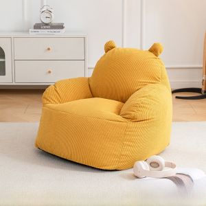 Dopamine Childrens Lazy Sofa Bean Bag Cartoon Baby Reading Area Study Room Small Sofa Book Reading Cute Back Chair