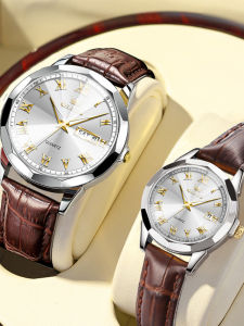 OLEVS | Couple Waterproof Luminous Mechanical Quartz Watch