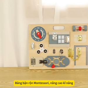Đồ chơi giáo dục bảng bận rộn giúp bé tăng cường hoạt động tinhnâng cao kĩ năng- DC5065