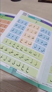 IQRO ISI HALAMAN BERWARNA untuk anak dengan custom / costum foto dan nama Anak di covernya - IQRO MILENIAL QR CODE CUSTOM FOTO DAN NAMA ANAK