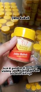 Koepoe Koepoe Jahe Bubuk Ginger Powder 25gr Halal 100% Rempah Alami