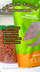 Dried Goji Berries - Boost Your Wellness with Sweet & Tangy Flavor