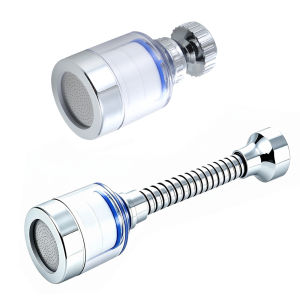 【HOSPORT】 Pressurized Splash Filters Anti-Splash Showers Head Bath Purifier for Household Kitchen Bathroom