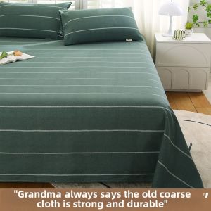 BEIPIN | Thick Cotton Bed Sheet for Single/Double Students Cooling Mat