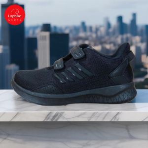 Sepatu sekolah hitam perekat Pro ATT PI 600 31-38