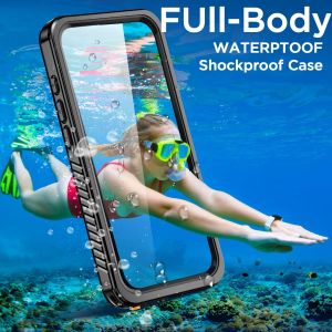 for iPhone 16e Case WaterproofBuilt-in Screen & Camera Lens Protector[IP68 Underwater] [Military Grade Shockproof] Full Body Protection Clear Hard Phone Case for iPhone 16e Cover
