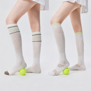 YOTTOY | Thin Womens Long Compression Socks Multi-Sport Use