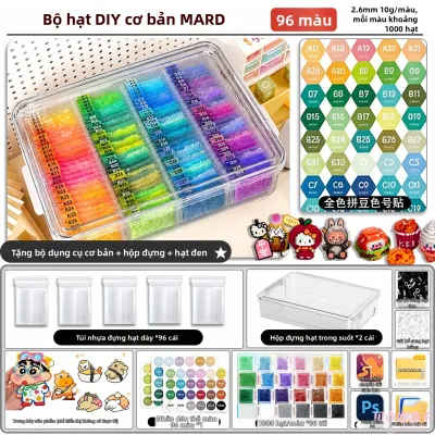 BEIDIANNI | Bộ DIY Hạt Đầy Đủ với Dụng Cụ và Túi Lưu Trữ
