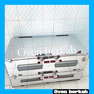 OVEN GAS STAINLESS PREMIUM UK 120x55x70 cm / API ATAS BAWAH FULLSET SIAP PAKAI / FREE LOYANG OVEN