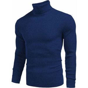 [WAREHOUSE.LYRIC] - KAOS TURTLE NECK PRIA LENGAN PANJANG