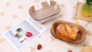 100 Pcs Loaf Pan Liners for Baking Bread 9x5 Inch Non-Stick Pre Formed Parchment Paper for Bread Pan Disposable Liners