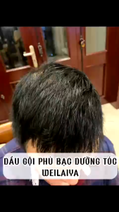 [TEM PHỤ + VAT] Dầu gội  phủ bạc dưỡng tóc tiện lợi bền màu không độc hại hỏng tóc gây kích ứng da Weilaiya Color Conditionner