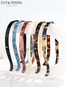 EVITA PERONI [SG] Caroline U-Hairband | Hairband for glasses | Acetate | Lightweight | Comfortable & Trendy