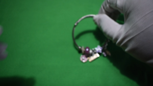 Lunara Seashell & Lavender Charm Bracelet