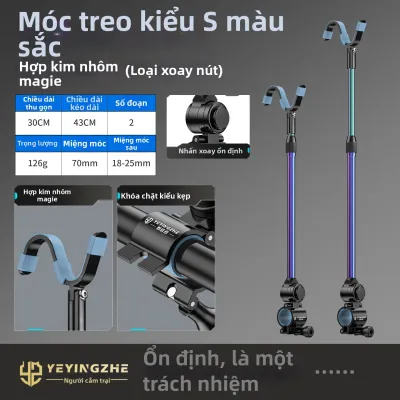 YEYINGZHE | Phụ Kiện Giá Đỡ Cần Câu Cá Tự Khóa Nhanh Tháo Rời