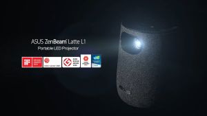 Máy chiếu mini Asus ZenBeam Latte L1 (L1 - 300 Lumens/HD(1280x720) - Hàng Chính Hãng