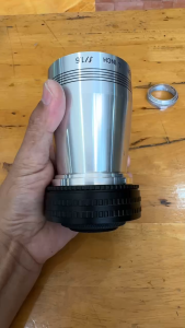 BELL&HOWELL 16MM.PROJECTION LENS 100MM.(4 INCH)F1.6 MODIFIED M39 MOUNT