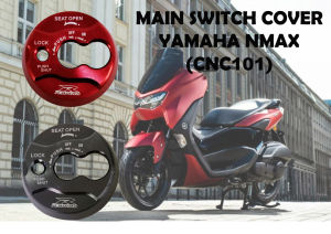 CNC Main Switch Cover Key Cap for Yamaha NMAX N-Max - High-Quality CNC Machined Cover with Key Cap for Added Protection and Style